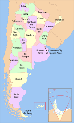Provinces of Argentina.
